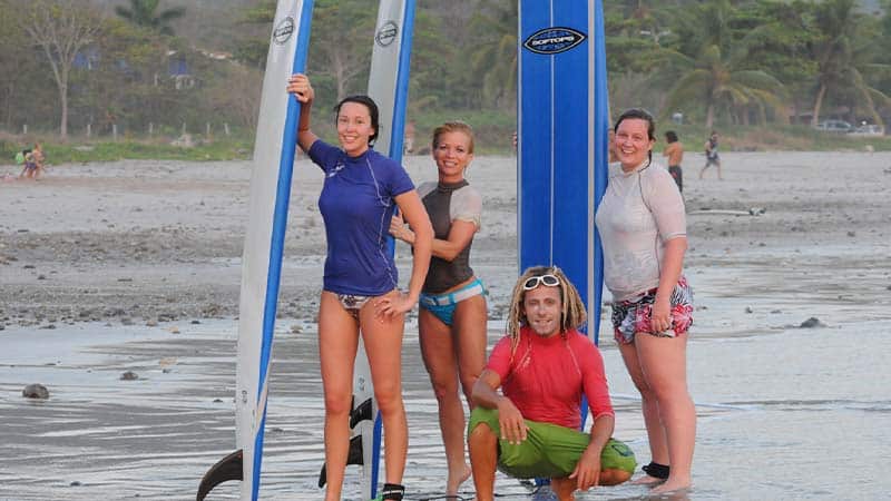 Palm Trees on the Beach, Costa Rica